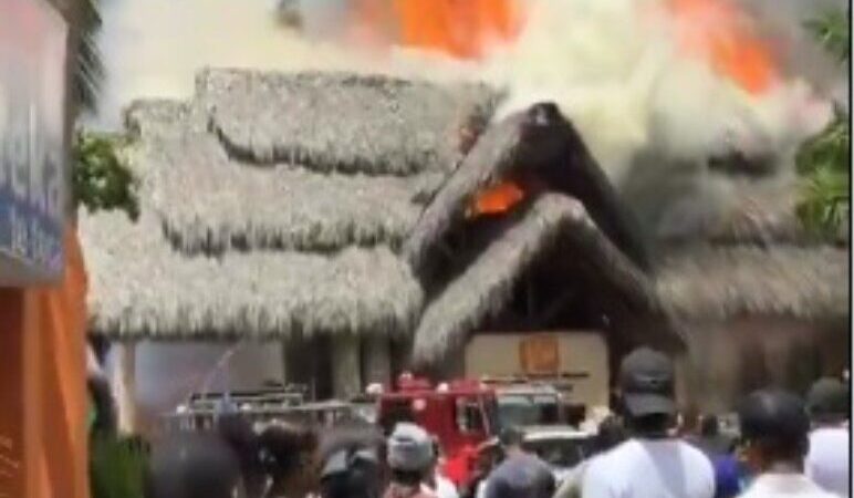 Incendio Afecta Hotel Viva Dominicus Bayahibe en La Altagracia