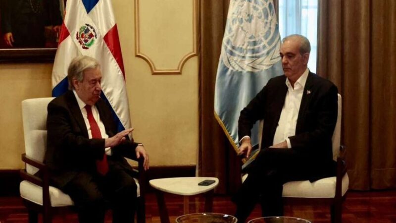 Abinader y Guterres Abordan la Crisis Humanitaria en Haití