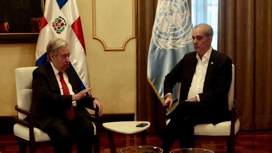 Abinader y Guterres Abordan la Crisis Humanitaria en Haití