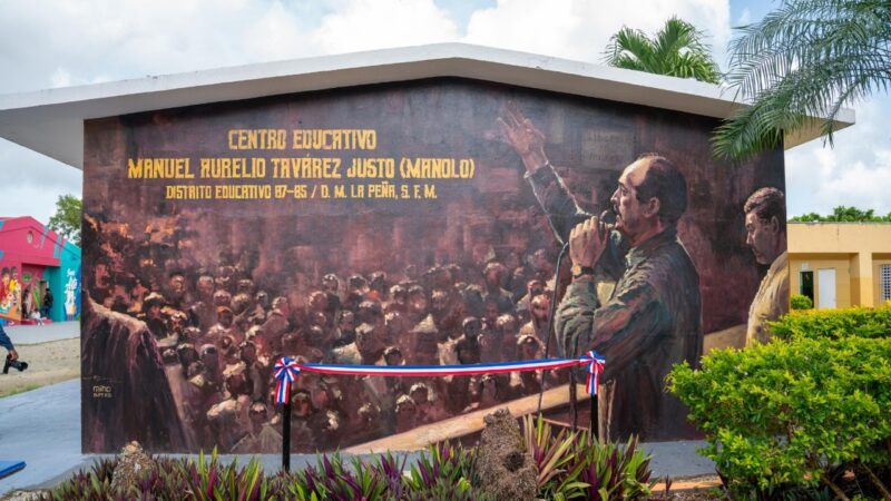 Inauguran Mural en Honor a los Héroes del Movimiento 14 de Junio en La Peña