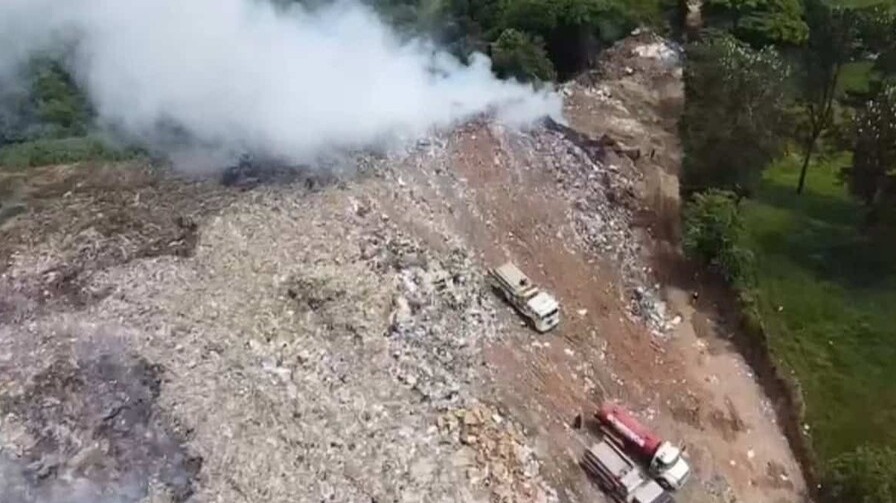 Crisis Ambiental en Jarabacoa: Incendios en Vertedero Amenazan la Salud Pública