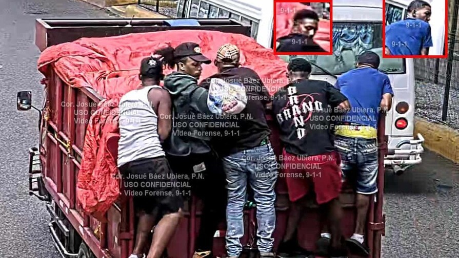 Detenidos Siete Implicados en Asalto a Camión del Plan Social en Santo Domingo