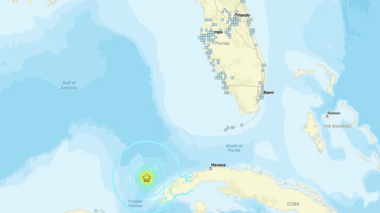 Fuerte Sismo de 6.2 Estremece el Occidente de Cuba