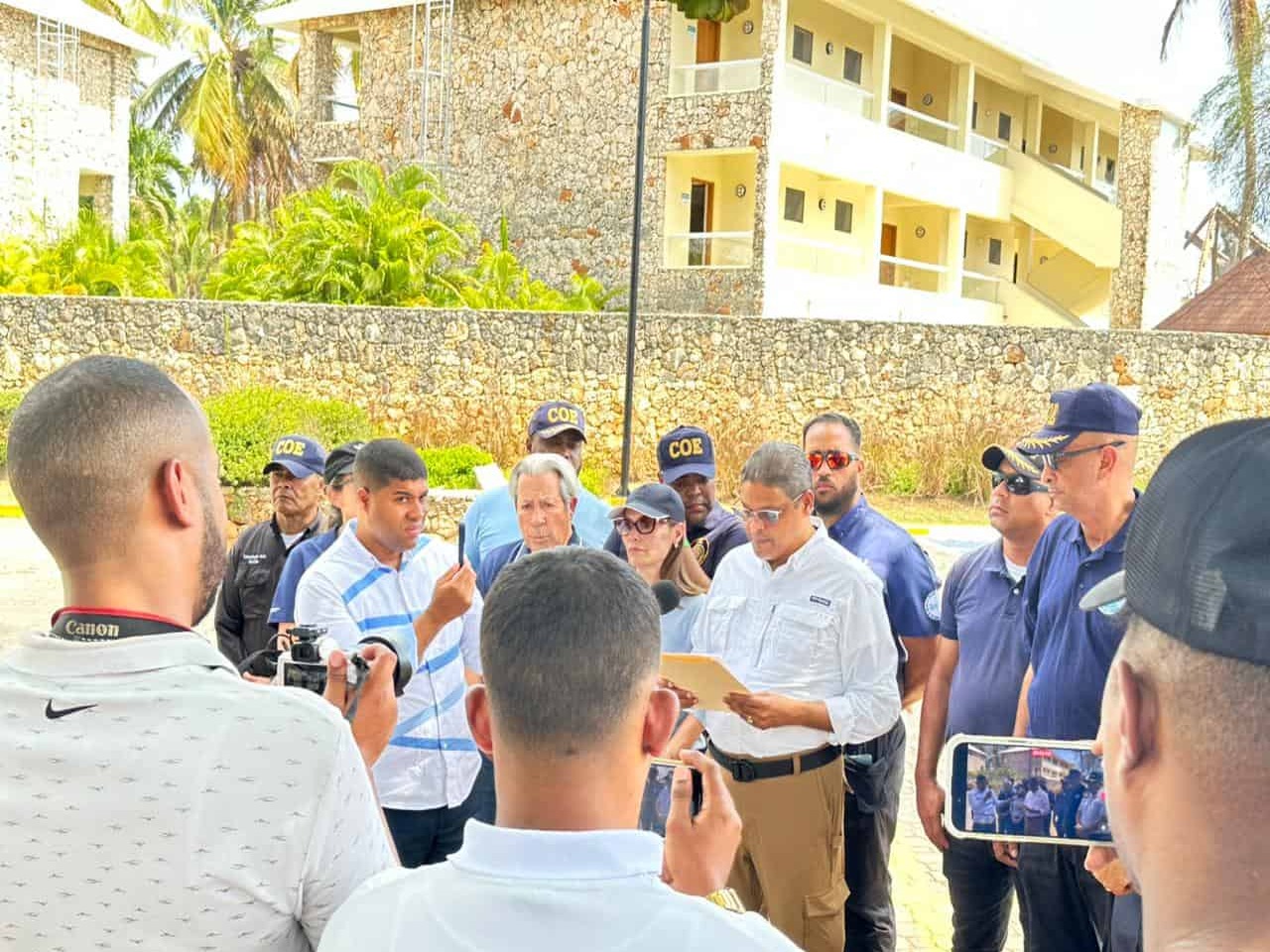 COE Finaliza Operativo en Bayahibe tras Incendio en Hotel