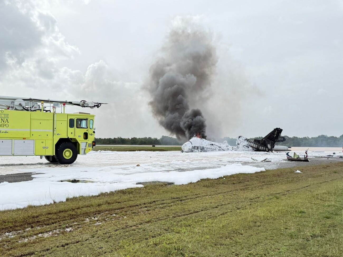 Tragedia Aérea en La Romana: Fallecen Dos Tripulantes en Accidente de Jet Privado