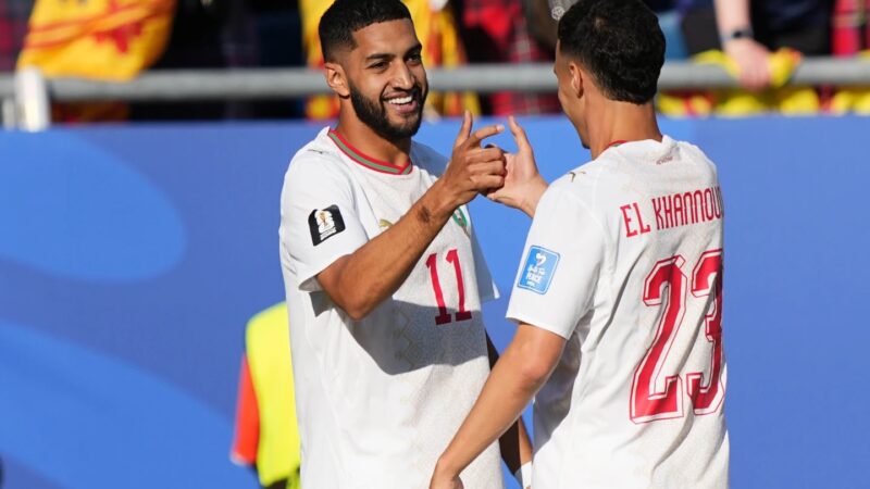 Ismael Saibari Brilla y Da Triunfo a Marruecos ante Escocia