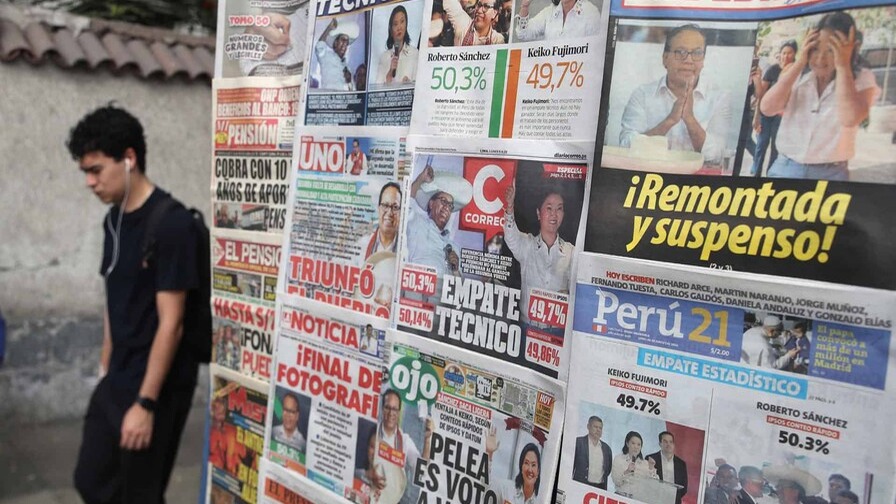 Expectativa en Perú: Resultados del Balotaje Presidencial Podrían Demorar Dos Semanas