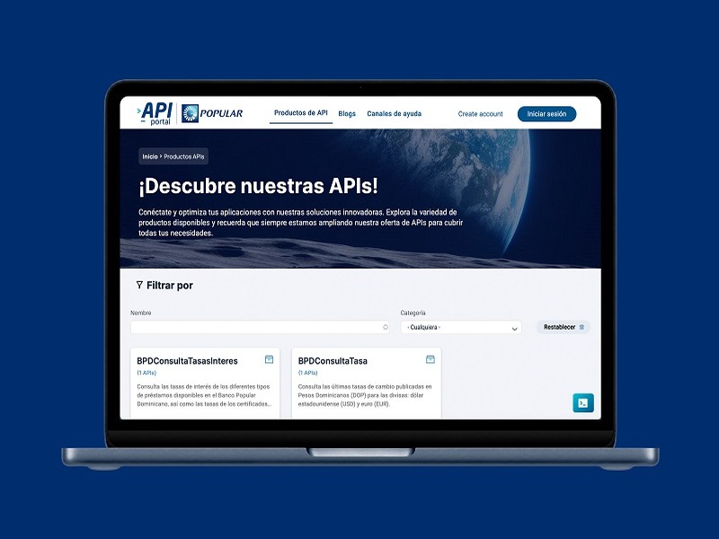 Banco Popular Dominicano: API Portal alcanza más de 91,000 consultas