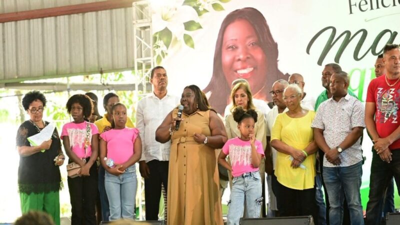 Diputada Dulce Rojas Alza la Voz por el Deterioro Vial en Santo Domingo Norte