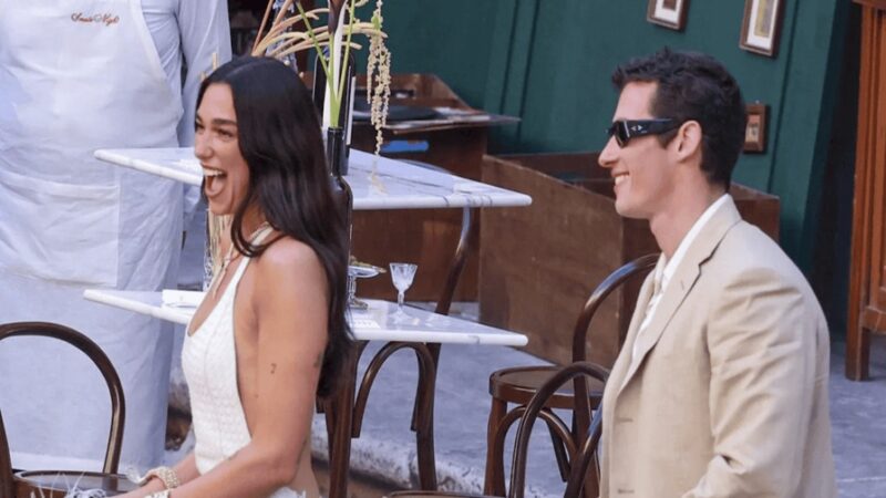 Dua Lipa y Callum Turner Deslumbran con una Segunda Boda en Sicilia