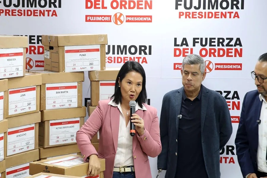 Keiko Fujimori Asegura Ventaja Decisiva en Elecciones Presidenciales de Perú