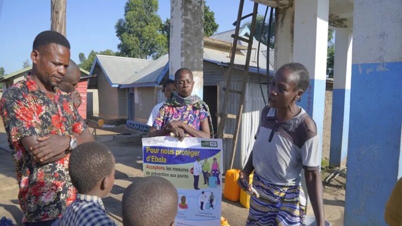 Aumentan a 488 los casos confirmados de ébola en la República Democrática del Congo