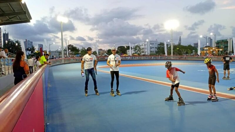 Inauguran Moderna Pista de Patinaje en Santo Domingo para JCC 2026