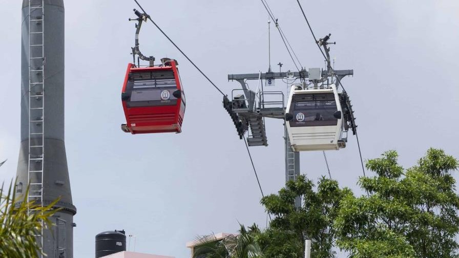 Reanudan Operaciones en la Línea 1 del Teleférico de Santo Domingo