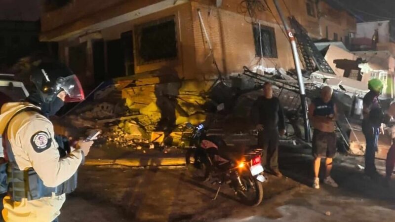 Terremoto en Venezuela Derrumba Edificio en Caracas
