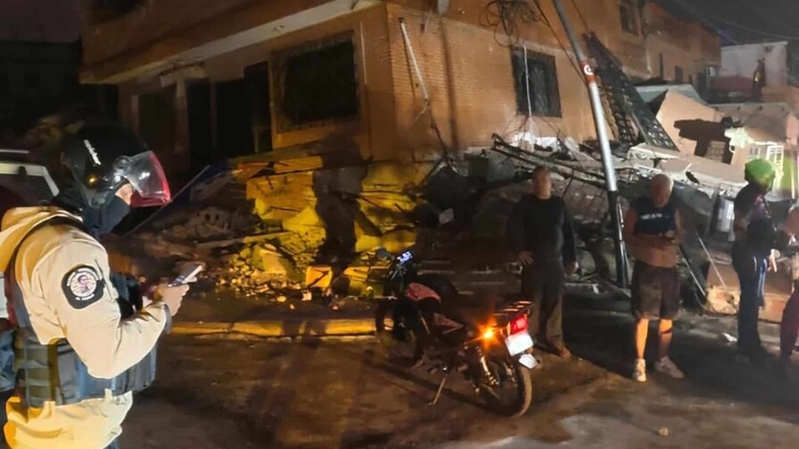 Terremoto en Venezuela Derrumba Edificio en Caracas