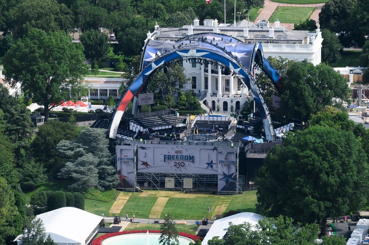 La Casa Blanca se Transforma en Arena de UFC para el Cumpleaños de Trump