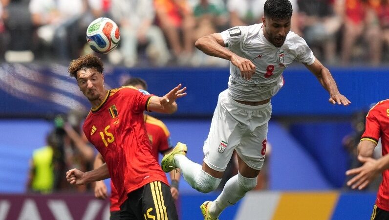 Empate sin Goles entre Irán y Bélgica en el Mundial