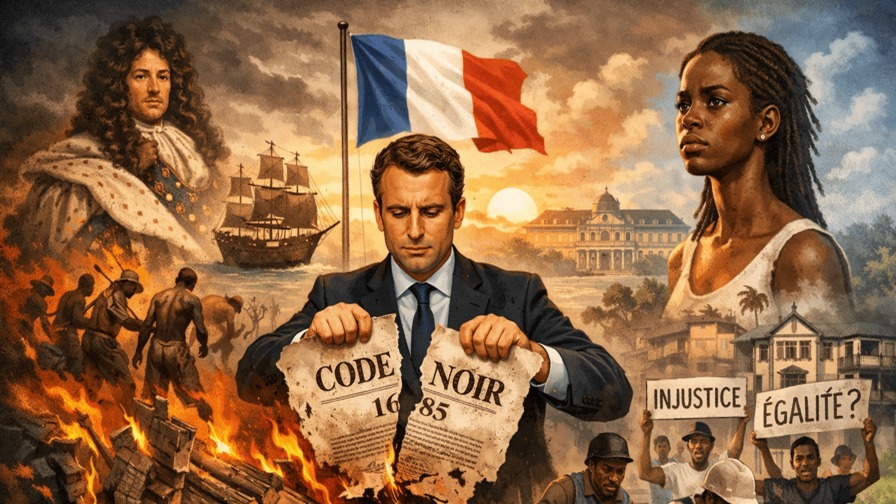 Francia enfrenta su pasado con la derogación del Código Negro