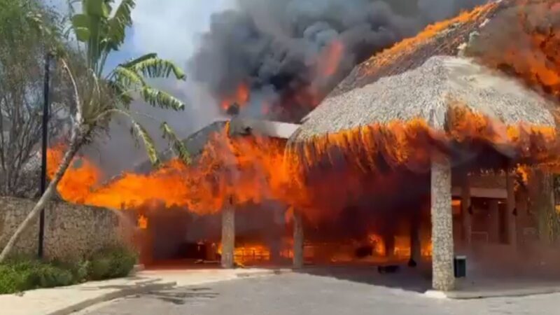 Incendio en Hotel de Bayahíbe Provoca Evacuación de 1,690 Huéspedes
