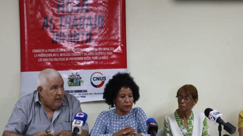 Sindicatos Dominicanos Exigen Acciones Urgentes Contra el Trabajo Infantil