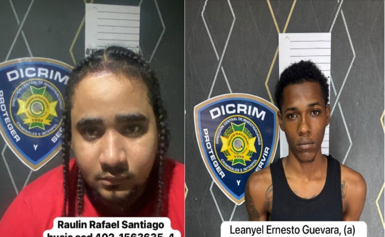 Capturan a Dos Sospechosos de Asalto en Pedro Brand