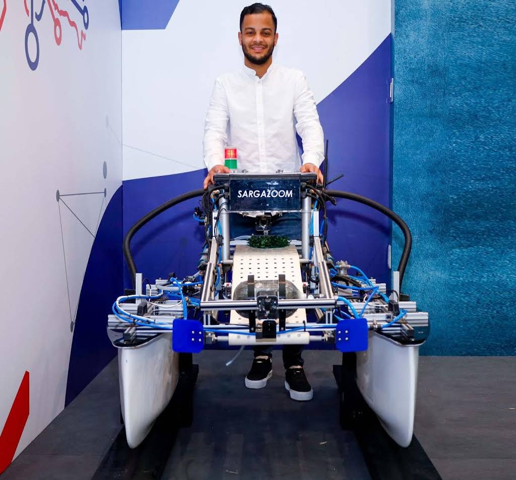 Joven Dominicano Revoluciona la Robótica con Innovador Sistema para Recolectar Sargazo