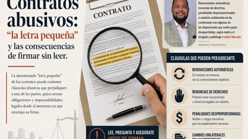 La Letra Pequeña en los Contratos: Un Riesgo Legal Inadvertido