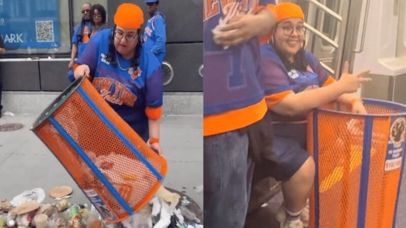 Despedida de Ejecutiva Dominicana tras Incidente con Zafacón de los Knicks
