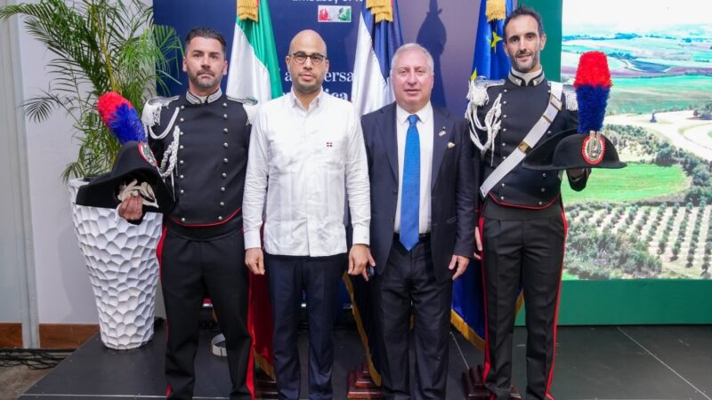 Italia y República Dominicana Fortalecen Lazos en Fiesta Nacional