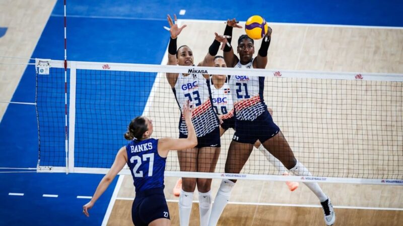 Estados Unidos Supera a República Dominicana en la Liga de Naciones de Voleibol