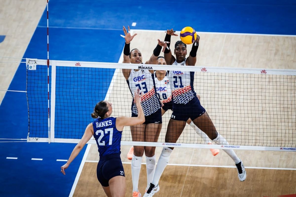 Estados Unidos Supera a República Dominicana en la Liga de Naciones de Voleibol