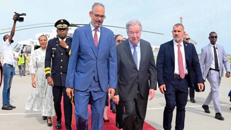 Antonio Guterres Llega a Haití en Misión de Solidaridad