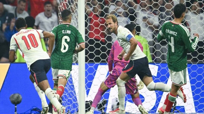 Inglaterra Avanza a Cuartos de Final con Triunfo sobre México en el Azteca