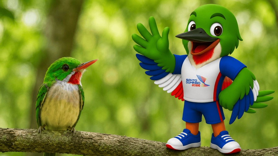 Colí: El Emblema Alado de los Juegos Santo Domingo 2026
