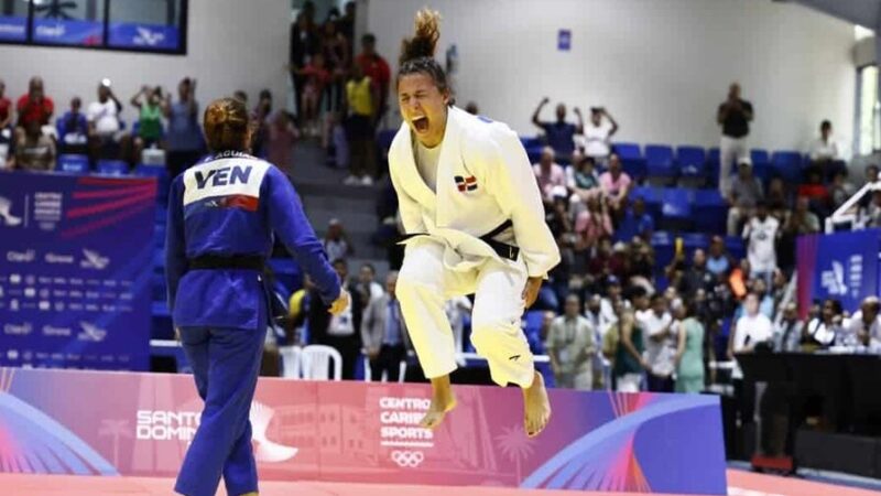 Esmeralda Damiano Brilla con Oro en Judo para República Dominicana