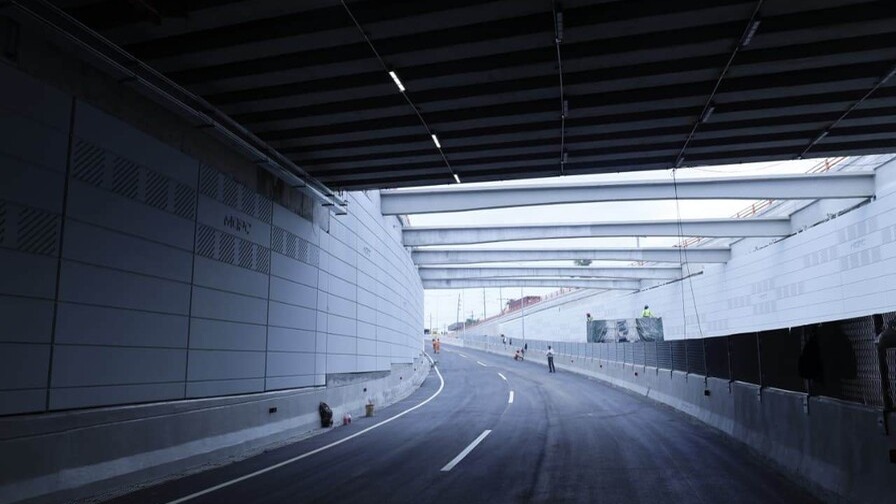 Inauguran Túnel en la Avenida Luperón para Mejorar el Tráfico en Santo Domingo