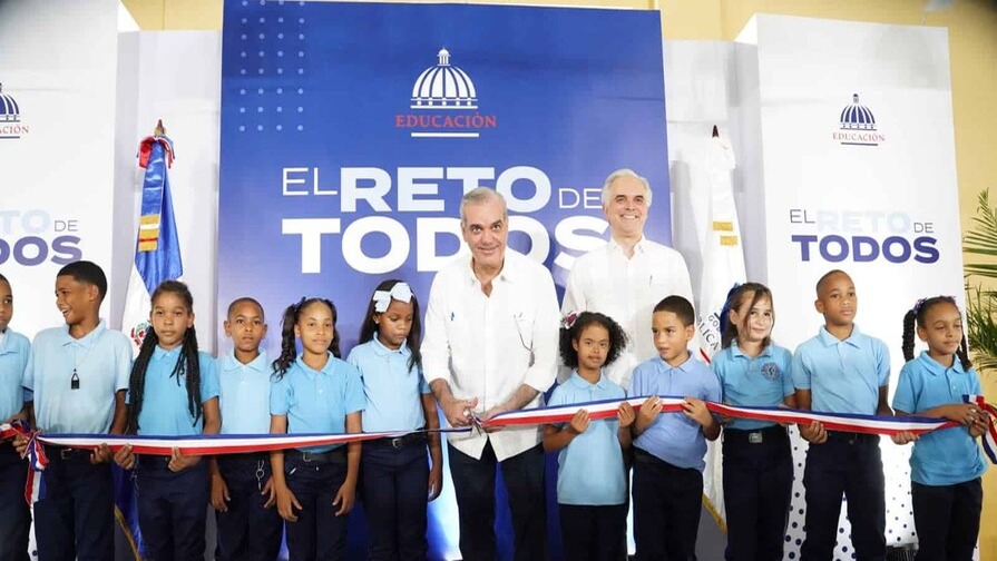 Gobierno Dominicano Inaugura Seis Nuevos Centros Educativos