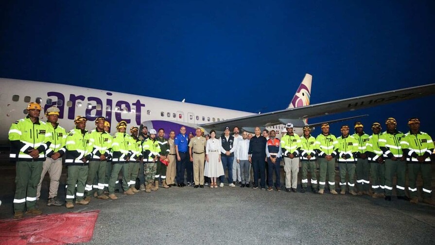 Héroes Dominicanos Regresan Tras Misión de Rescate en Venezuela
