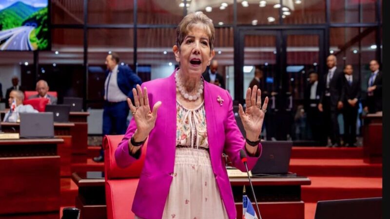 Senadora Bournigal Defiende a la Policía Nacional en Medio de Controversia