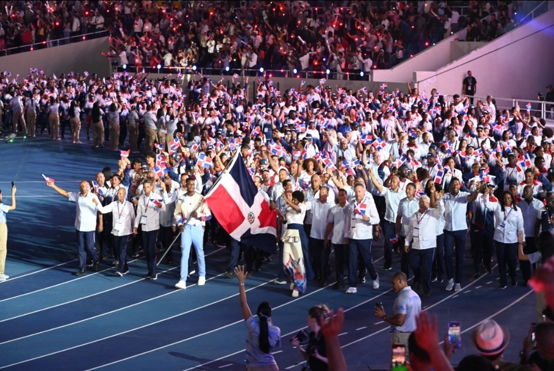 Ovación para la Delegación Dominicana en la Apertura de los Juegos del Centenario