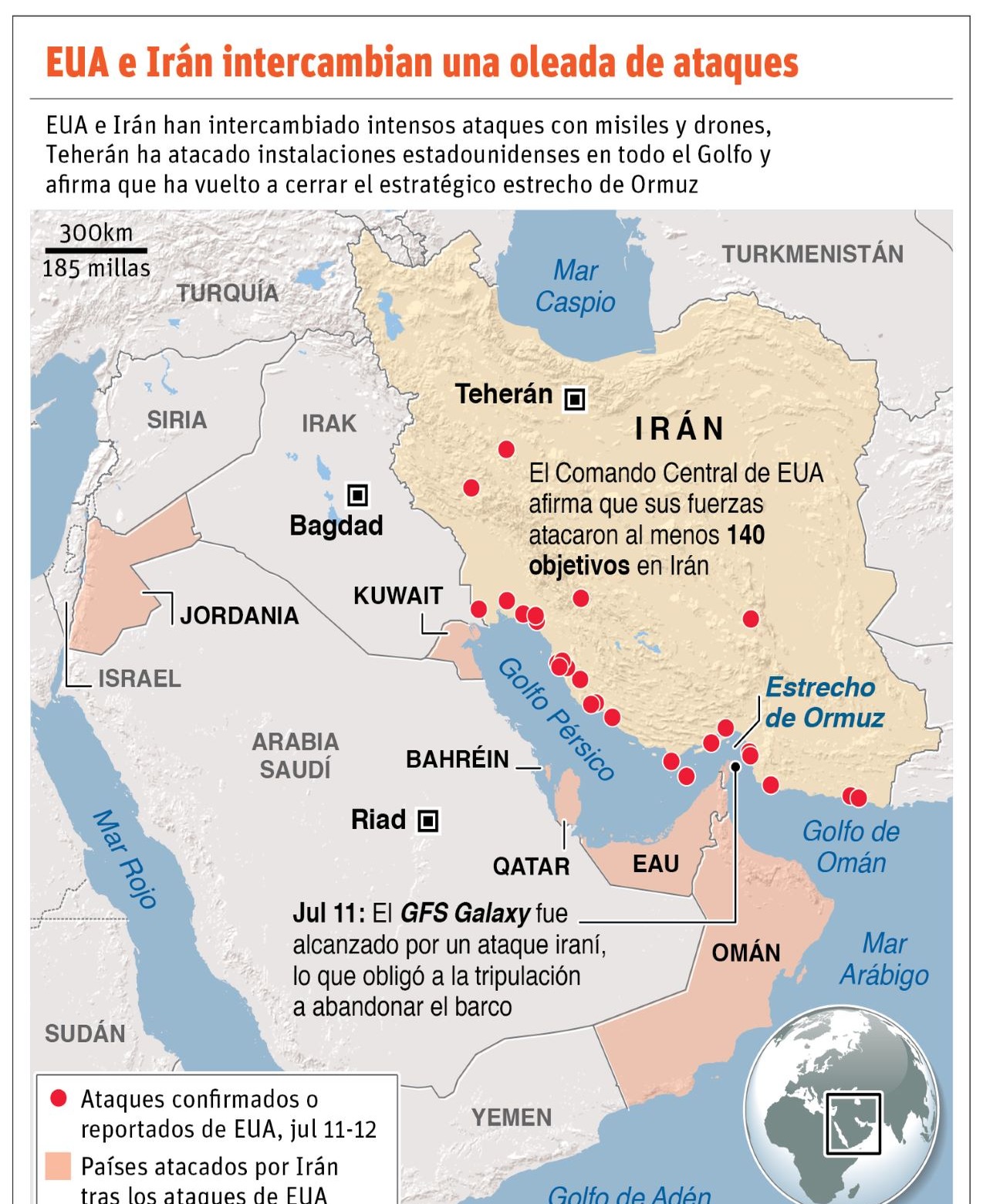 Tensión en Ormuz: Estados Unidos e Irán en Disputa por el Control del Estrecho