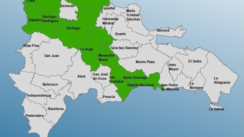 COE Declara Alerta Verde en 10 Provincias por Vaguada y Onda Tropical