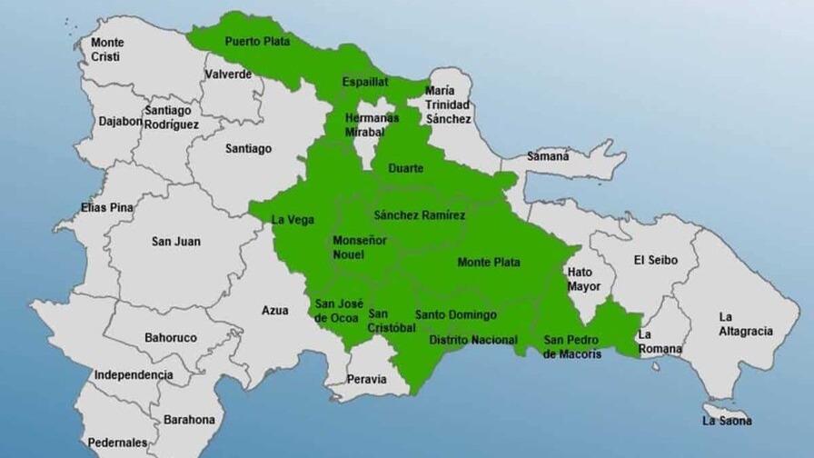República Dominicana en Alerta Verde por Intensas Lluvias