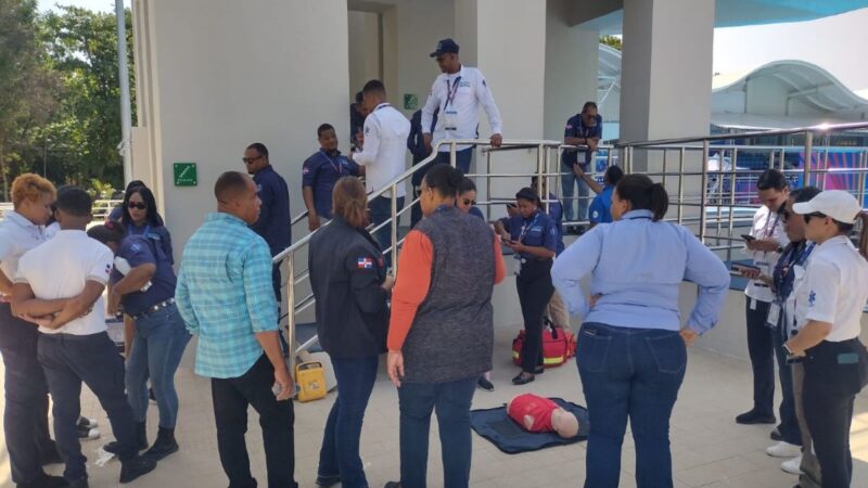Simulacro de Emergencias en Complejo Acuático para JCC 2026