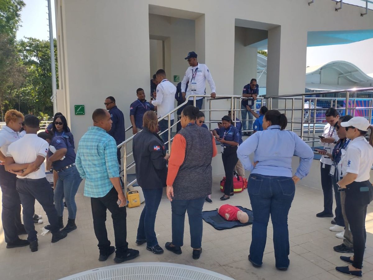 Simulacro de Emergencias en Complejo Acuático para JCC 2026