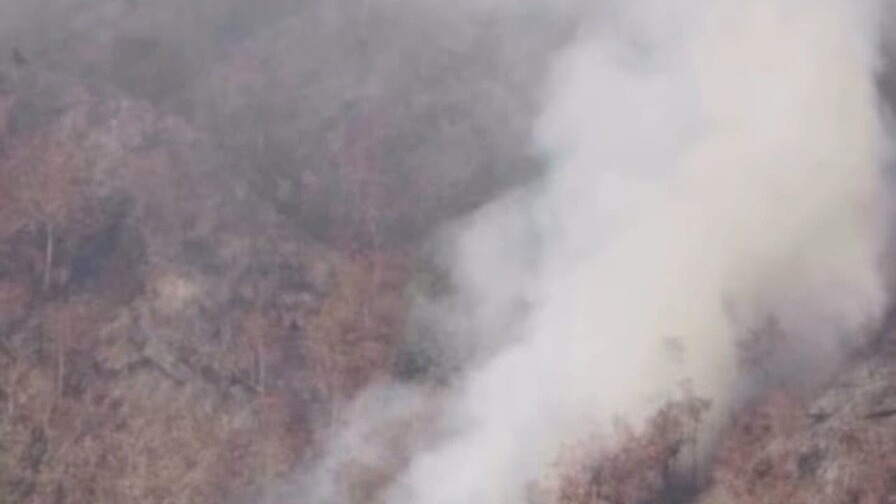 Controlado Incendio en Parque Nacional José del Carmen Ramírez