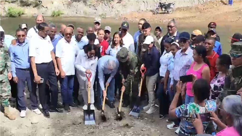 Inician Obras del Puente sobre el Río Artibonito en Elías Piña