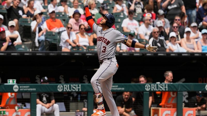 Jeremy Peña lidera jornada de jonrones dominicanos en la MLB