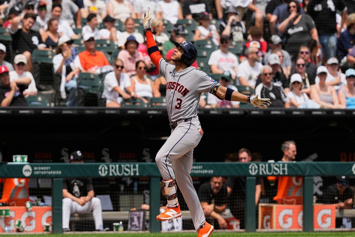 Jeremy Peña lidera jornada de jonrones dominicanos en la MLB
